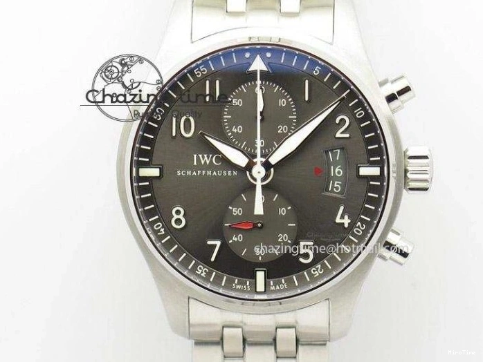 MIROTIME 0124 RelaxedFit Aquatimer Automatic IW329004 V6F 1:1 Best Edition Blue Dial on Rubber Strap MIYOTA 7095